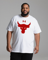UNDER ARMOUR - Project Rock Men's 100% Cotton Big & Tall T-Shirt