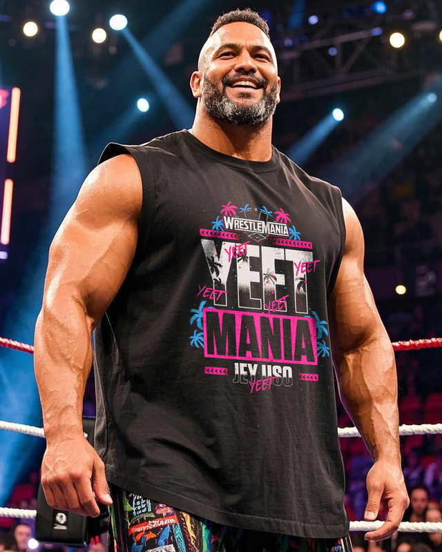 YEET MANIA Men's Plus Size Sleeveless T-Shirt