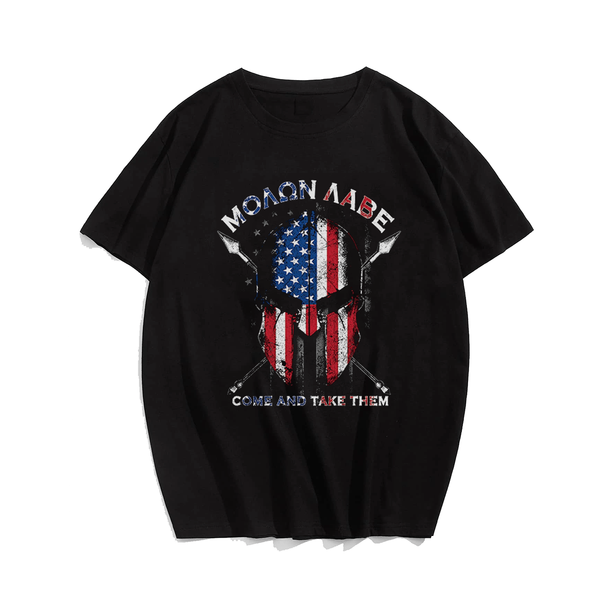 Molon Labe (Come And Take Them) Spartan Flag Shirt