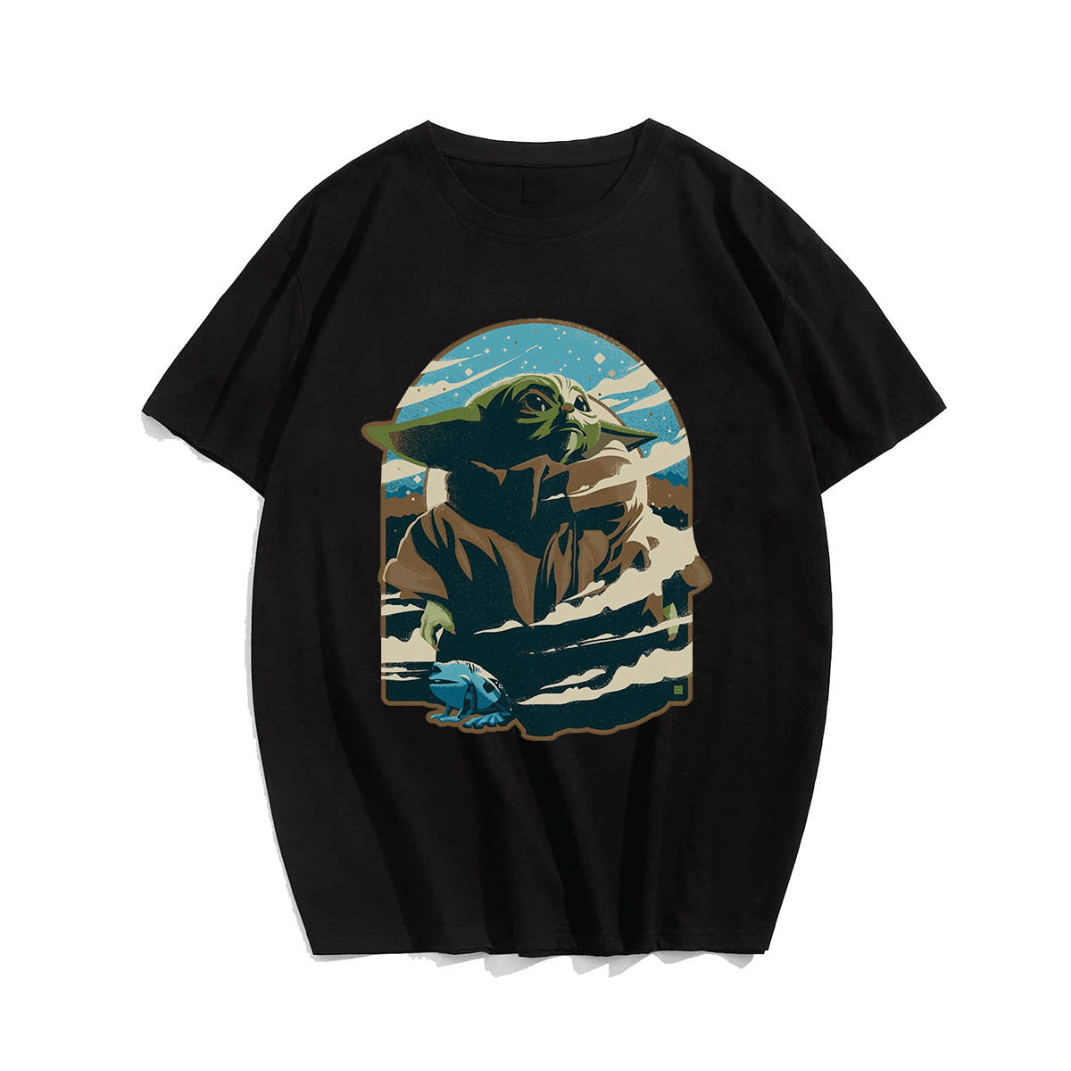 The Mandalorian Men Plus Size Oversize T-shirt for Big & Tall Man