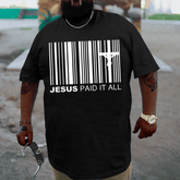 Jesus Paid It All Plus Size T-shirt