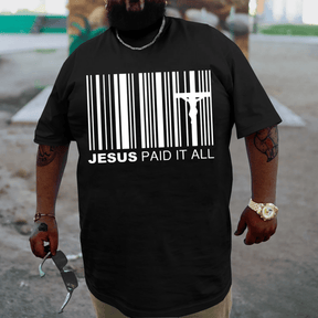 Jesus Paid It All Plus Size T-shirt