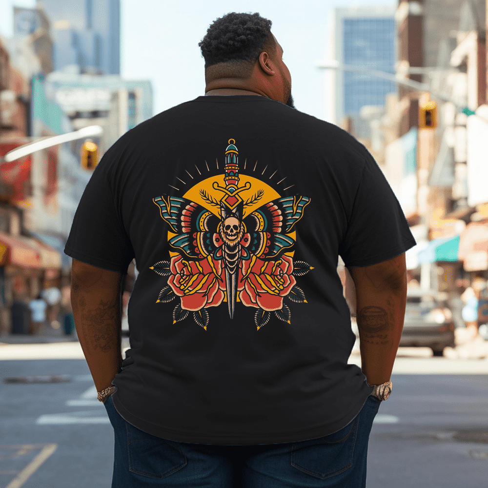 Plus size flame shirt 2025