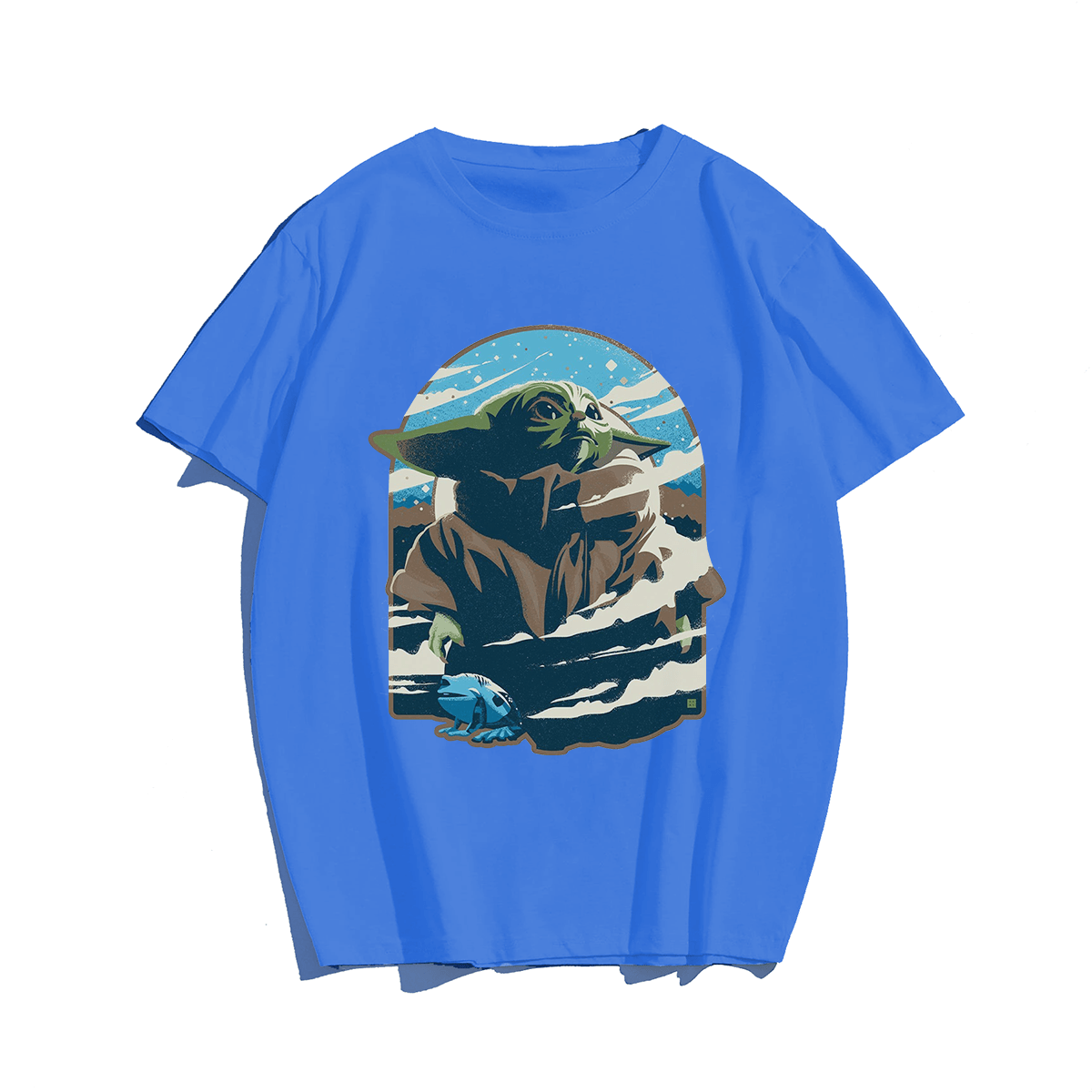 The Mandalorian Men Plus Size Oversize T-shirt for Big & Tall Man