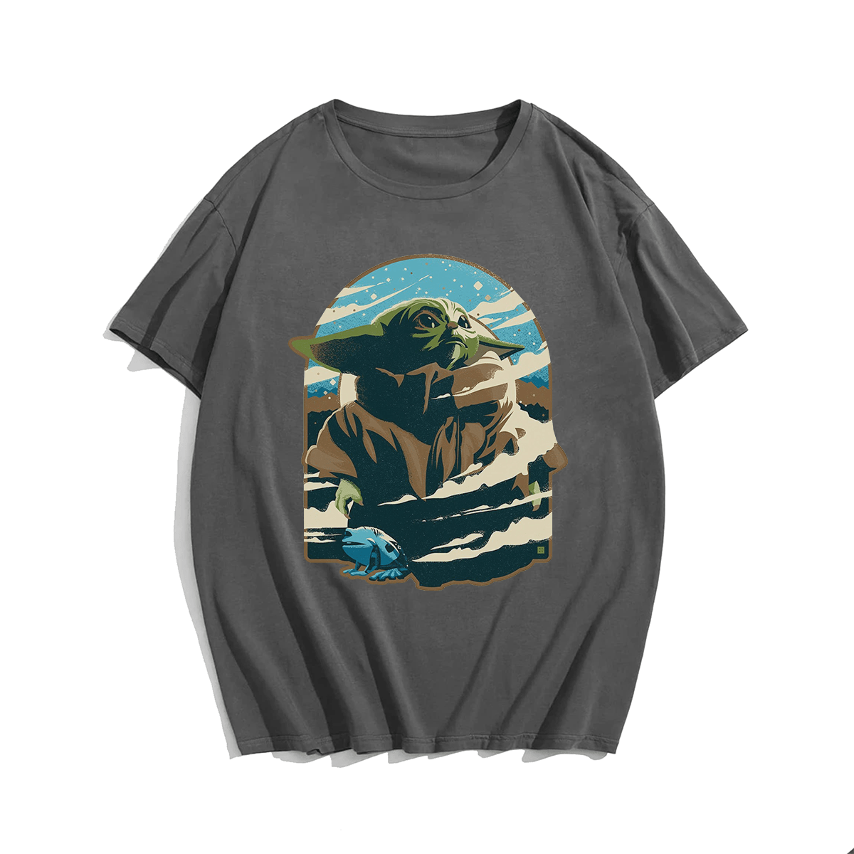 The Mandalorian Men Plus Size Oversize T-shirt for Big & Tall Man