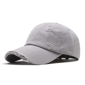 Vintage Personalized Ripped Baseball Cap