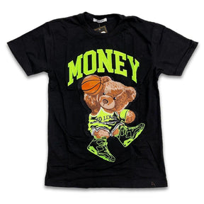 Money Bear Men Plus Size Oversize T-shirt for Big & Tall Man