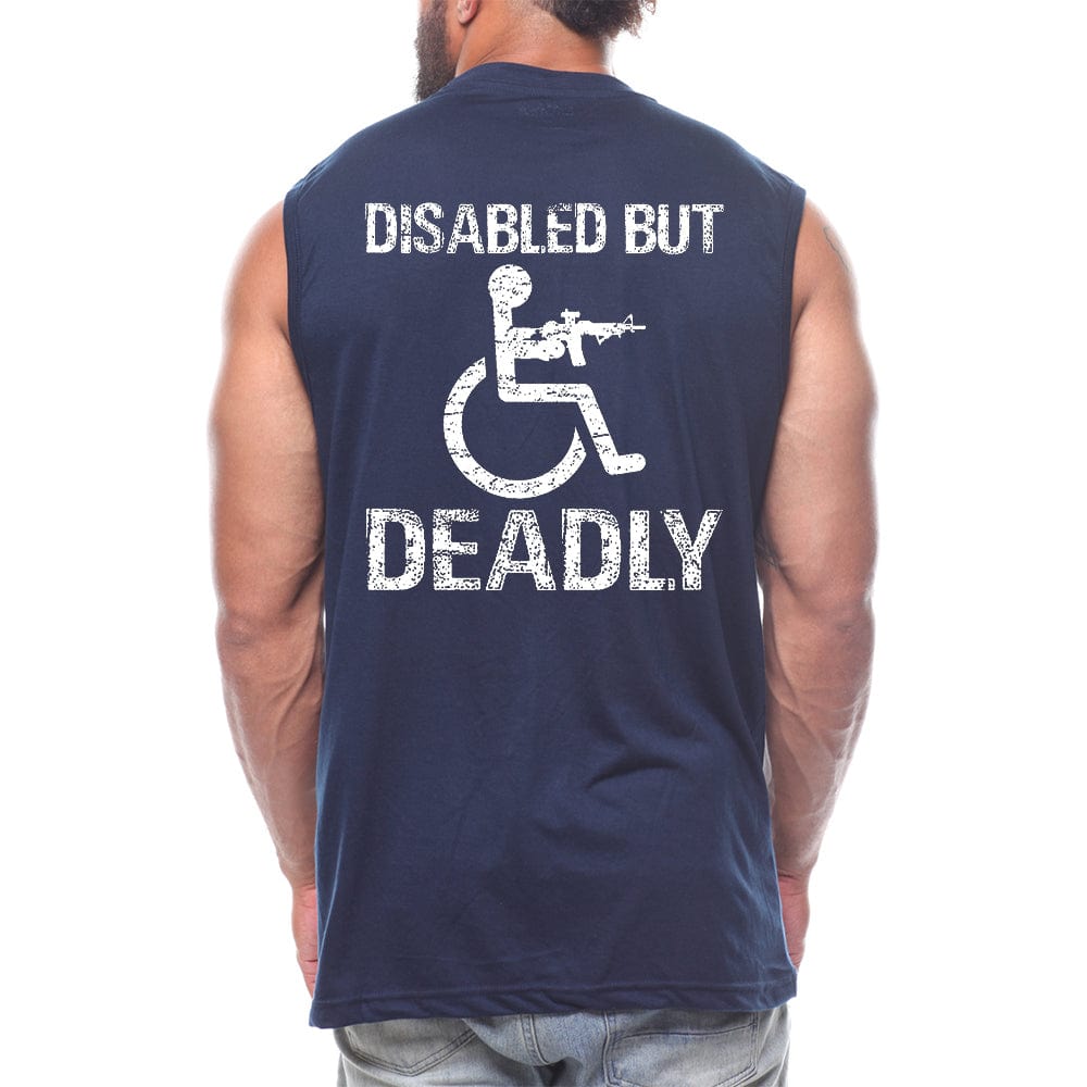 Disabled But Deadly  Back fashion Sleeveless
