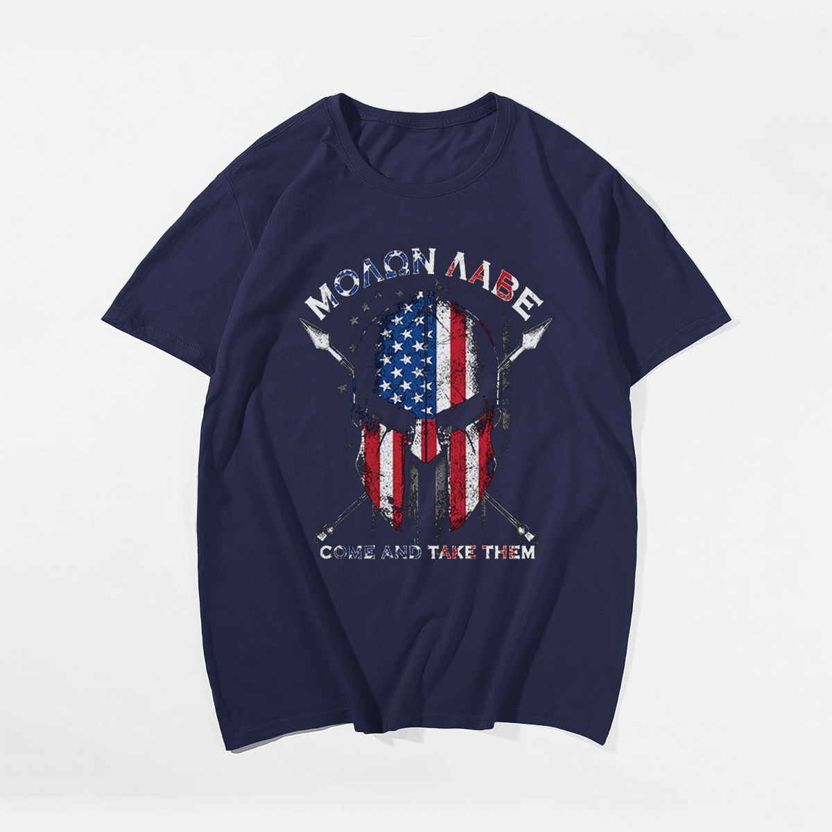 Molon Labe (Come And Take Them) Spartan Flag Shirt
