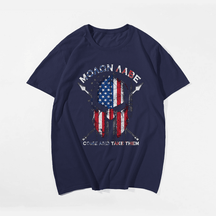 Molon Labe (Come And Take Them) Spartan Flag Shirt