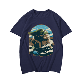 The Mandalorian Men Plus Size Oversize T-shirt for Big & Tall Man