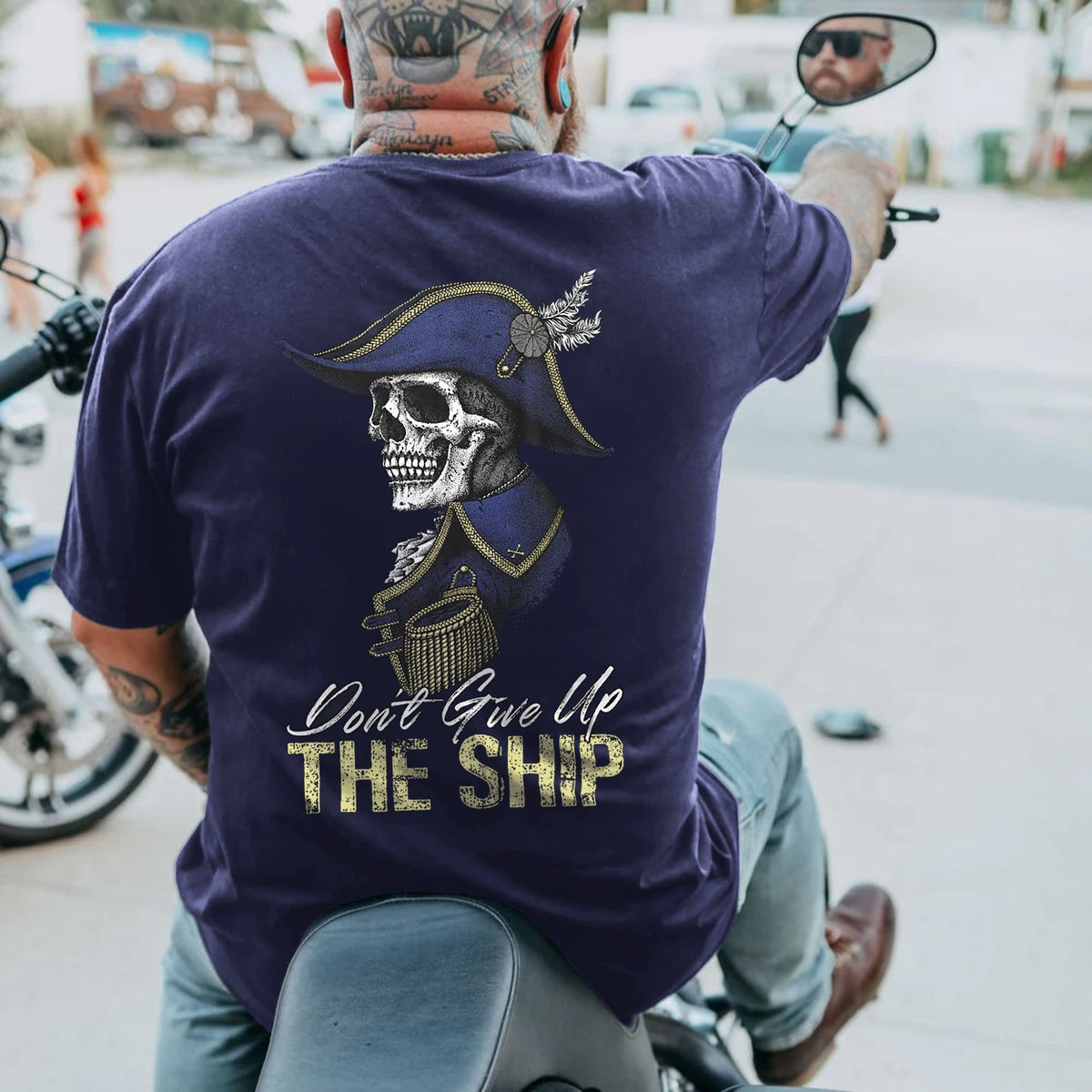 Don't Give Up The Ship Plus Size T-Shirt