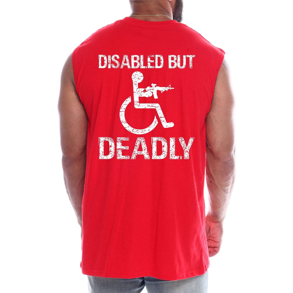Disabled But Deadly  Back fashion Sleeveless