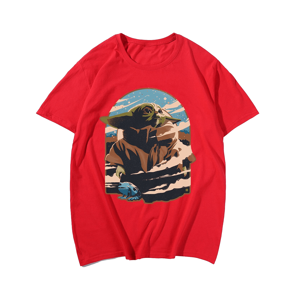 The Mandalorian Men Plus Size Oversize T-shirt for Big & Tall Man