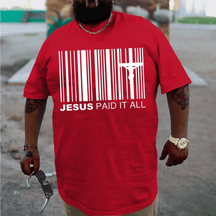 Jesus Paid It All Plus Size T-shirt
