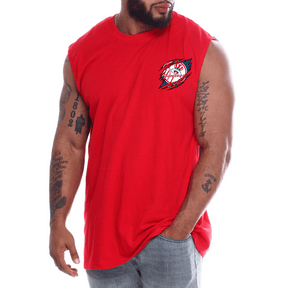 Tearing Effect Back Fashion Sleeveless