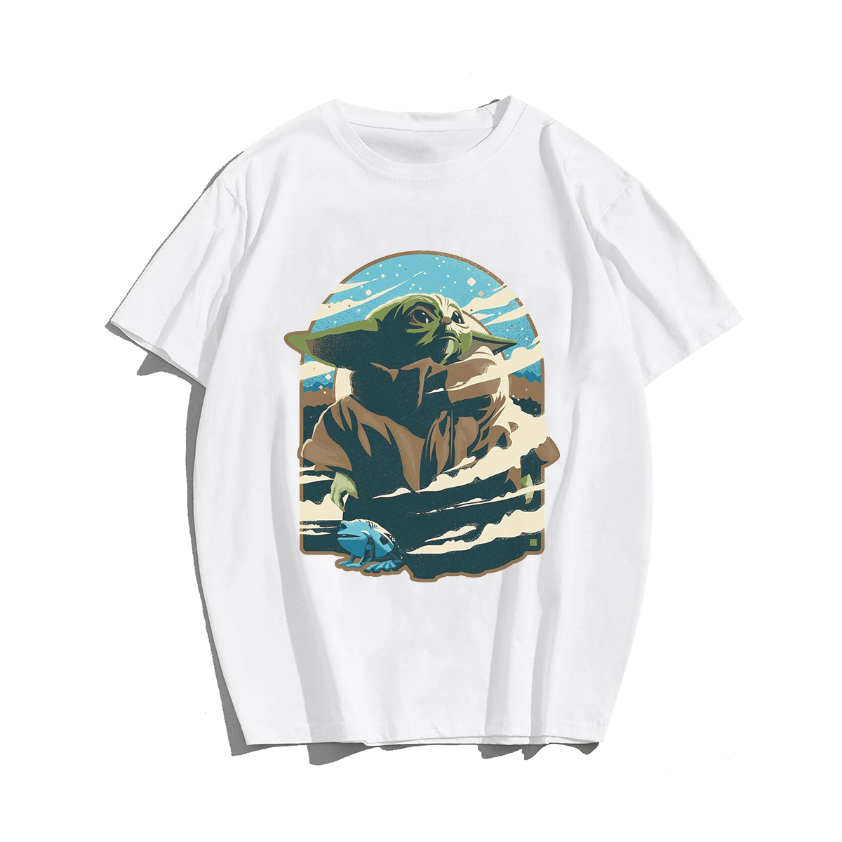 The Mandalorian Men Plus Size Oversize T-shirt for Big & Tall Man