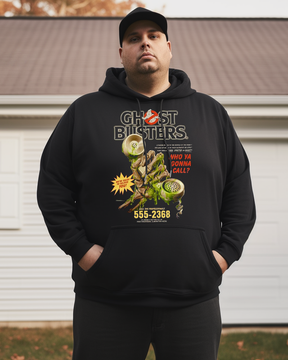 Men's call me Plus Size Hoodie