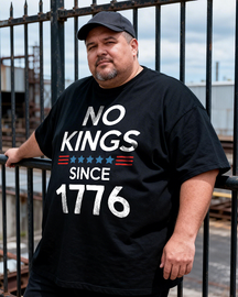 Men's The 250th Anniversary of Independence Day Big & Tall 100% Cotton T-shirts