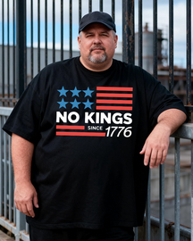Men's The 250th Anniversary of Independence Day Big & Tall 100% Cotton T-shirts