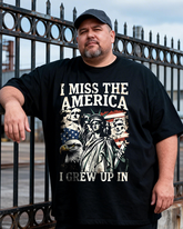 Men's The 250th Anniversary of Independence Day Big & Tall 100% Cotton T-shirts