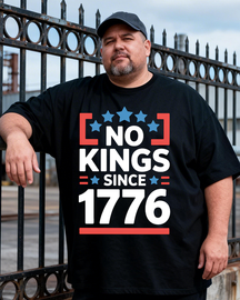 Men's The 250th Anniversary of Independence Day Big & Tall 100% Cotton T-shirts