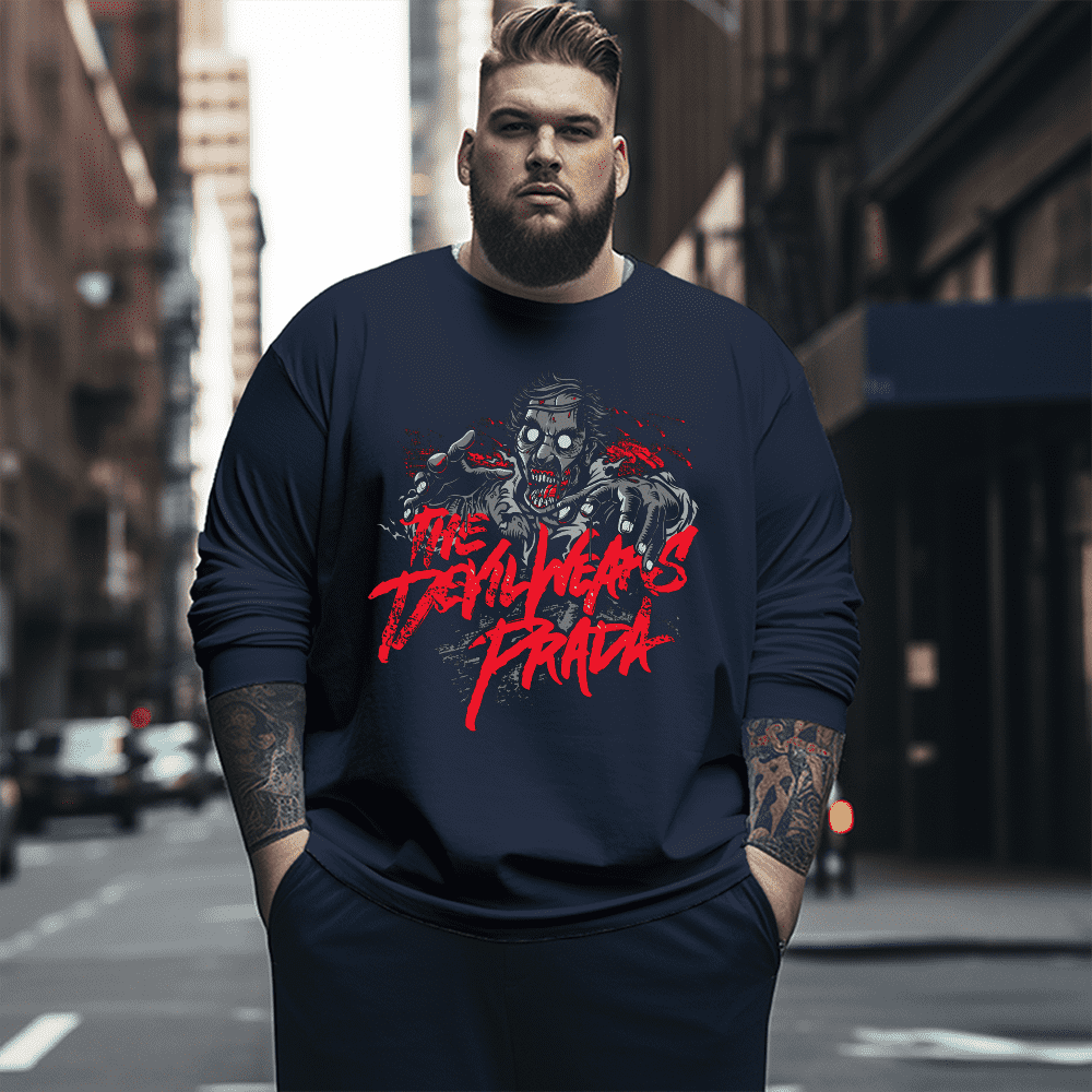METAL BAND Plus Size Long Sleeve T Shirt