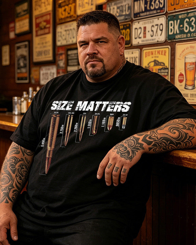 Men's 250-America Big & Tall 100% Cotton T-shirts