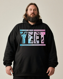 YEET Men's Big & Tall Cotton Hoodie