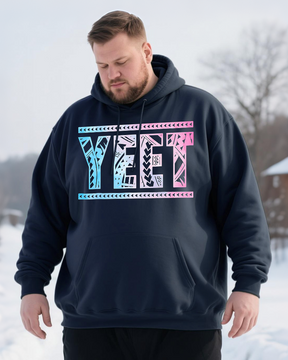 YEET Men's Big & Tall Cotton Hoodie